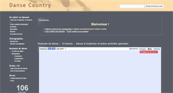 Desktop Screenshot of dansecountry.info